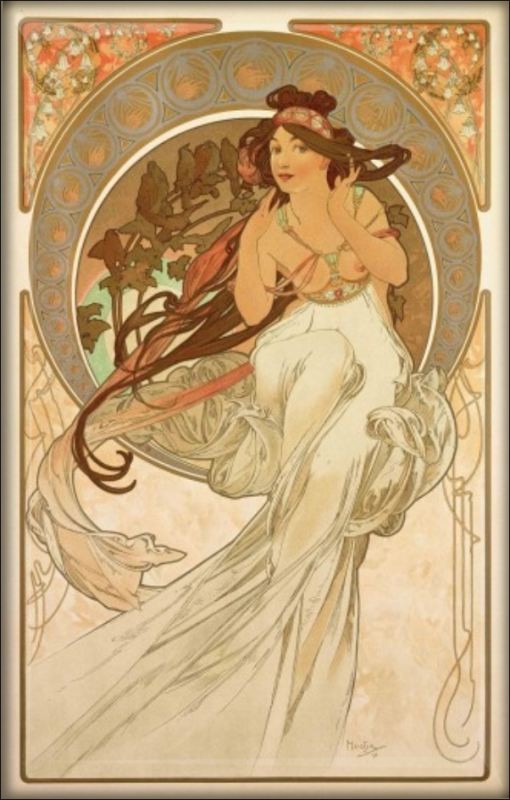 Živicová magnetka - Alfons Mucha - Hudba