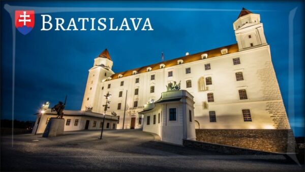 Bratysława - Zamek Bratysławski – Magnes żywiczny