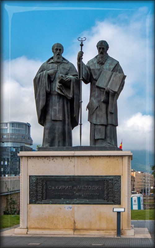 Živicová magnetka - Skopje - Cyril a Metod