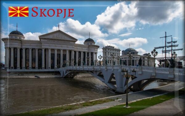 Živicová magnetka - Skopje - Archeologické múzeum II