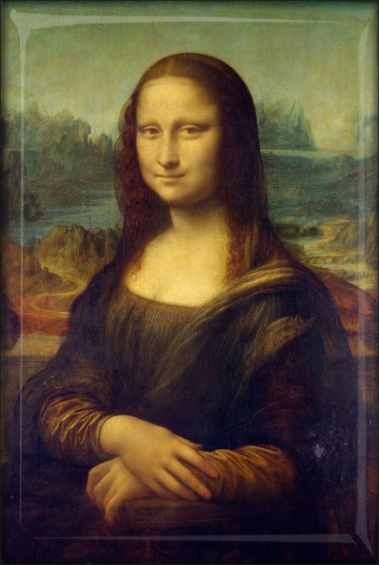 Da Vinci - Mona Lisa – Magnes żywiczny