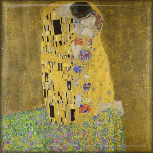 Gustav Klimt – Pocałunek – Magnes żywiczny