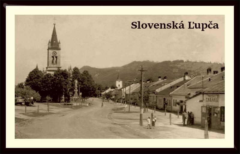 Slovenská Ľupča - plac – Magnes żywiczny