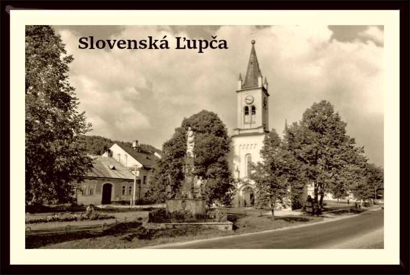 Slovenská Ľupča - Kościół ewangelicki – Magnes żywiczny