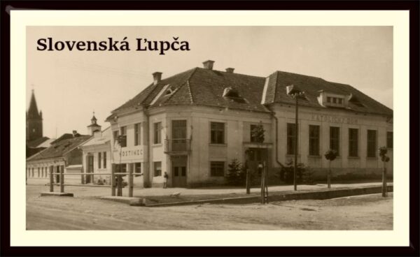 Slovenská Ľupča - Dom Katolicki – Magnes żywiczny