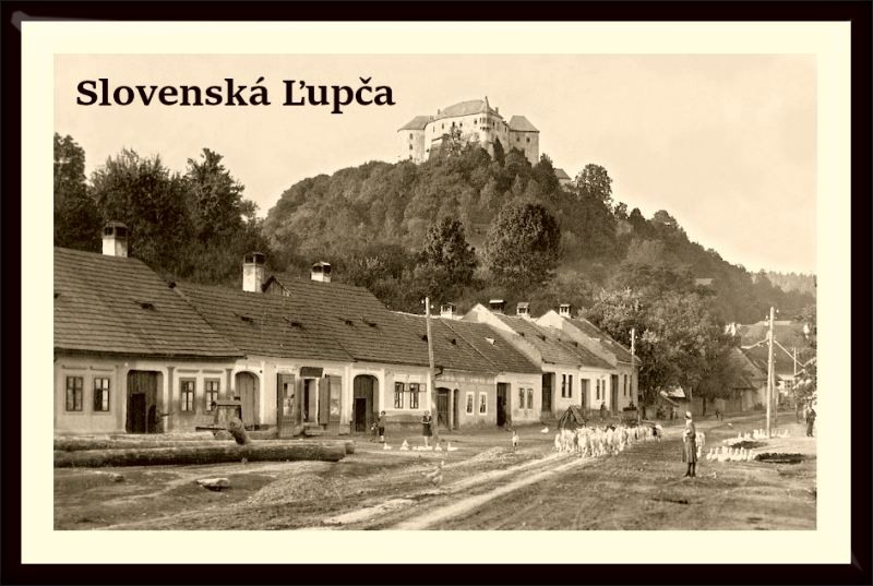 Slovenská Ľupča – ulica Lichardova – Magnes żywiczny