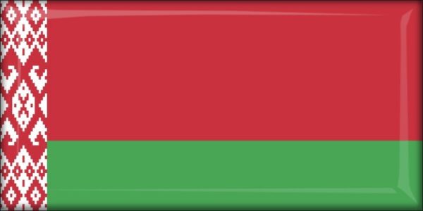 Živicová magnetka - vlajka Bielorusko