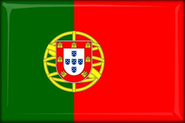 Portugalia – Flaga – Magnes żywiczny