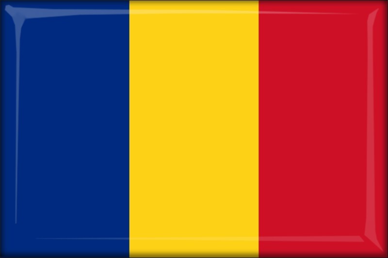 Rumunia – Flaga – Magnes żywiczny