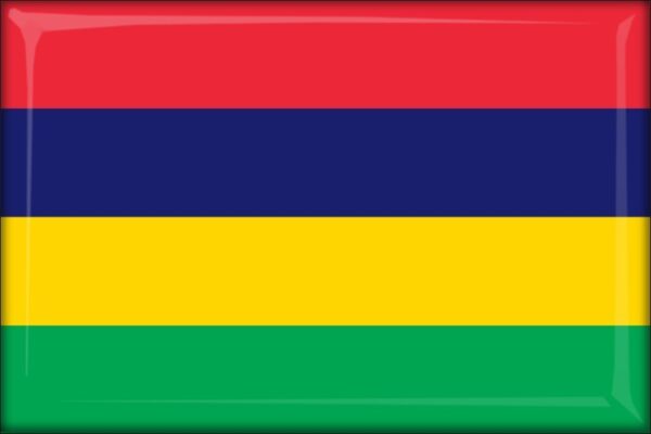 Mauritius – Flaga – Magnes żywiczny