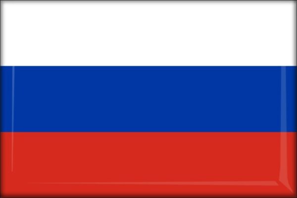 Rosja – Flaga – Magnes żywiczny