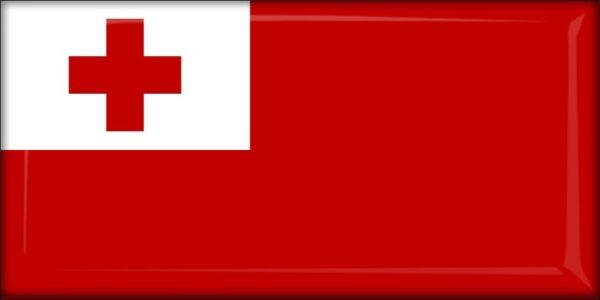Tonga – Flaga – Magnes żywiczny