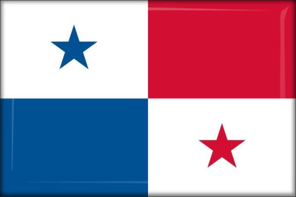 Panama – Flaga – Magnes żywiczny