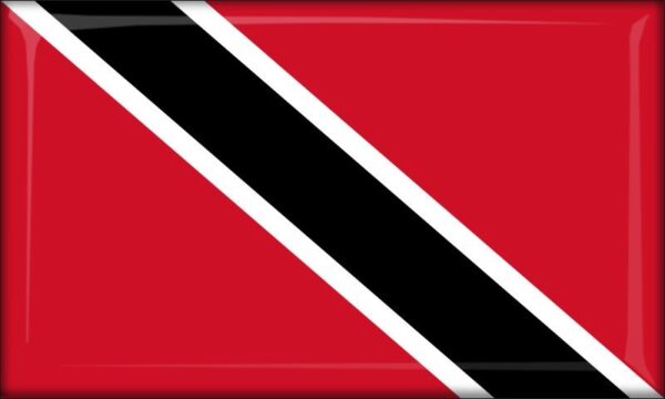 Trynidad i Tobago – Flaga – Magnes żywiczny