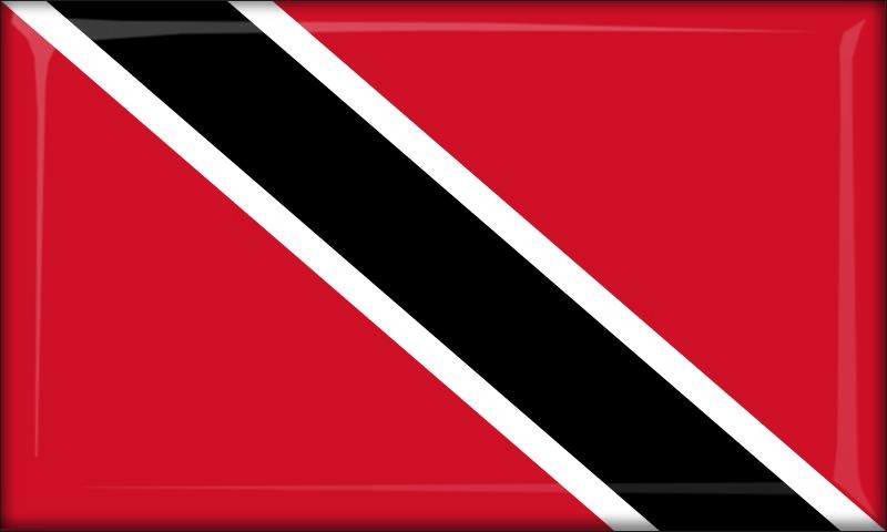 Trynidad i Tobago – Flaga – Magnes żywiczny