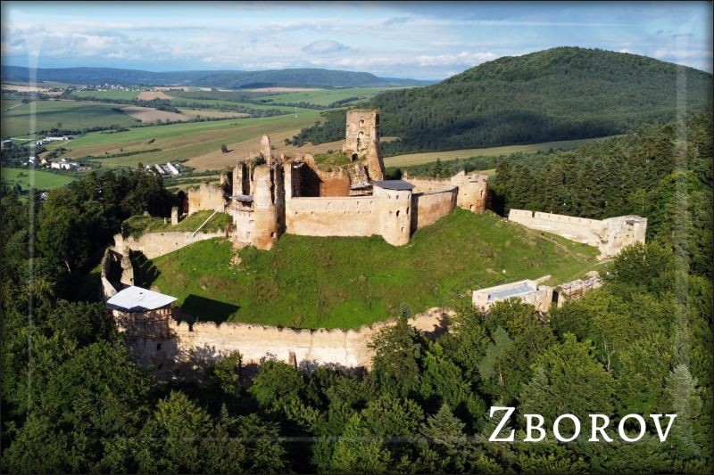 Zamek Zborov – Magnes żywiczny