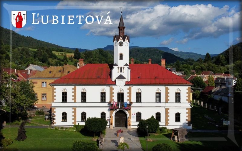 Živicová magnetka - Ľubietová - námestie I.