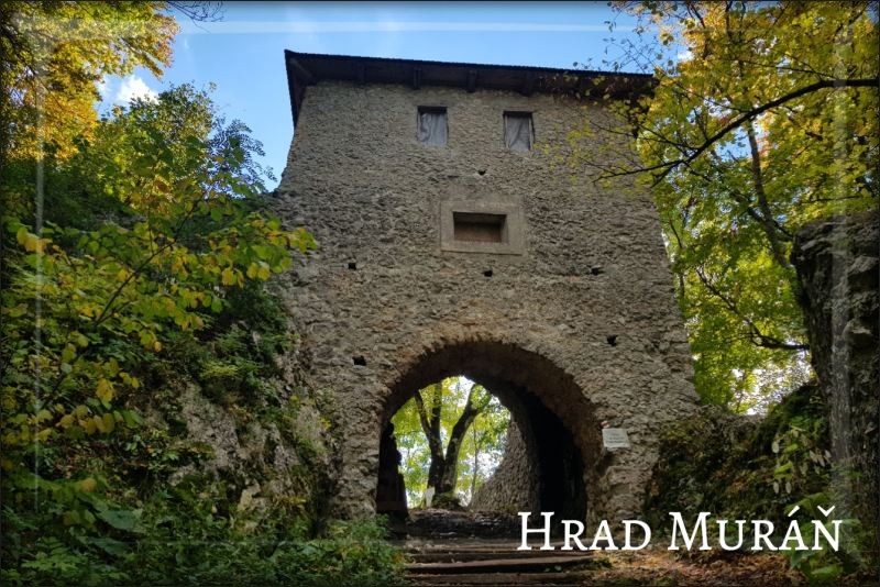 Živicová magnetka - Hrad Muráň III
