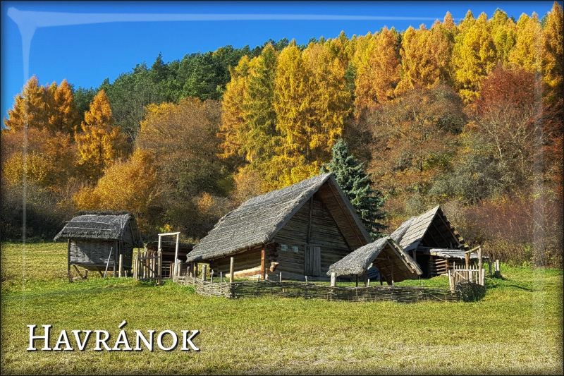 Archeoskanzen Havranok – Magnes żywiczny