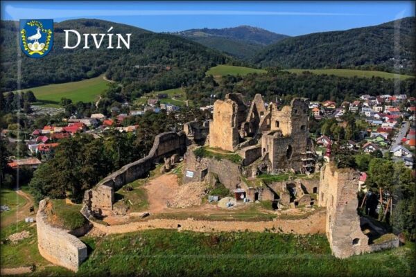 Zamek Divin II. – Magnes żywiczny