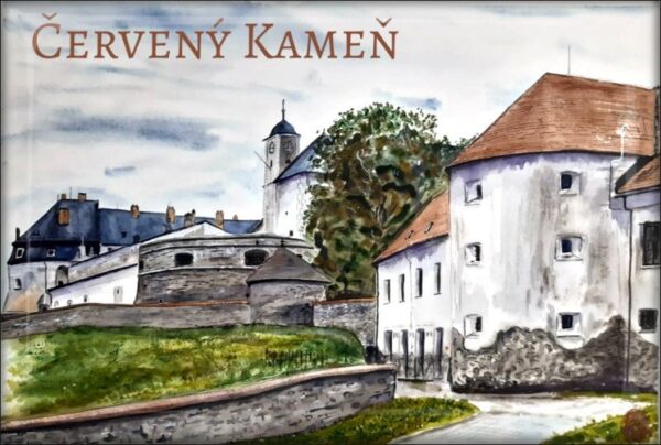 Zamek Červený Kameň - obraz – Magnes żywiczny