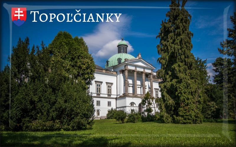 Živicová magnetka - Zámok Topoľčianky I.