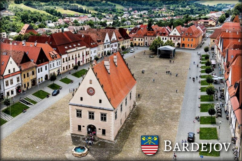 Bardejów – Plac Ratuszowy II. – Magnes żywiczny