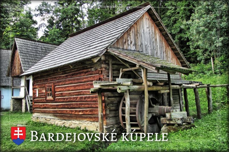 Živicová magnetka - Bardejovské kúpele - skanzen III.