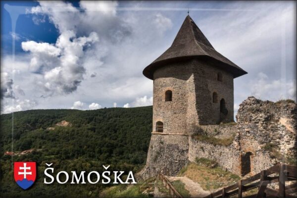 Šomoška zamek – Magnes żywiczny