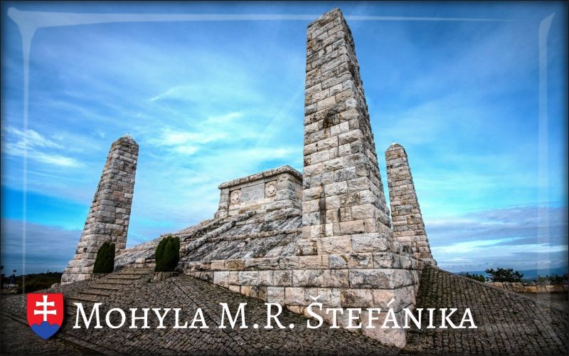 Mohyla M. R. Štefánika na Bradle II. – Magnes żywiczny