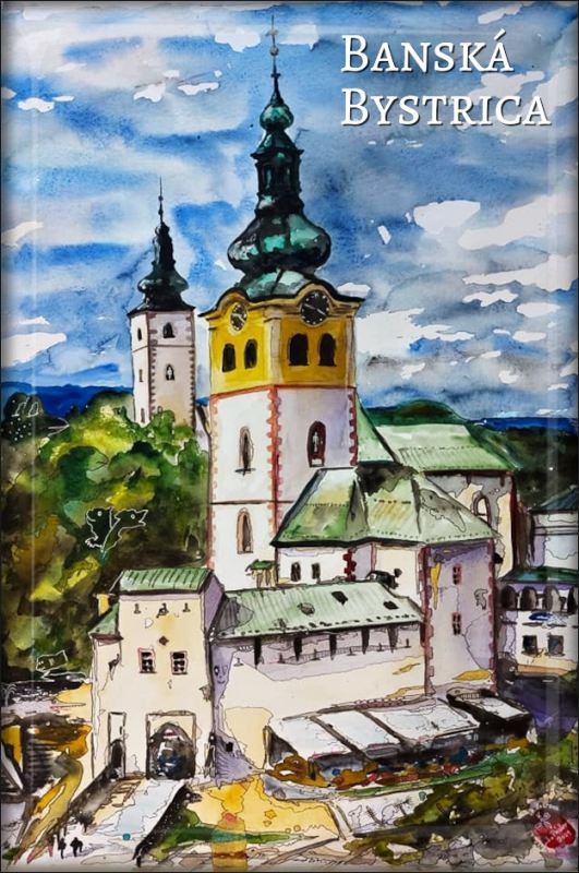 Bańska Bystrzyca - Malarstwo - Barbakan – Magnes żywiczny