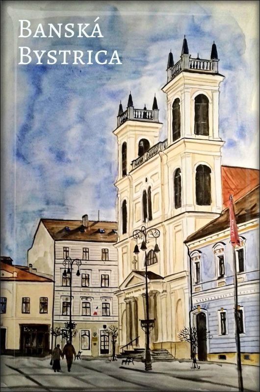 Bańska Bystrzyca - Malarstwo - Katedra – Magnes żywiczny