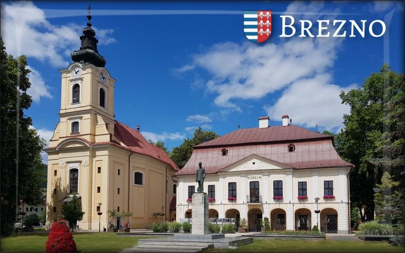Živicová magnetka - Brezno - námestie