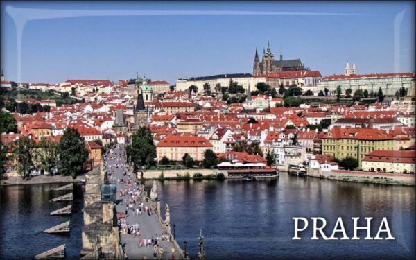 Praga - Most Karola – Magnes żywiczny