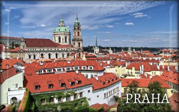 Praga - Kościół Świętego Mikołaja – Magnes żywiczny