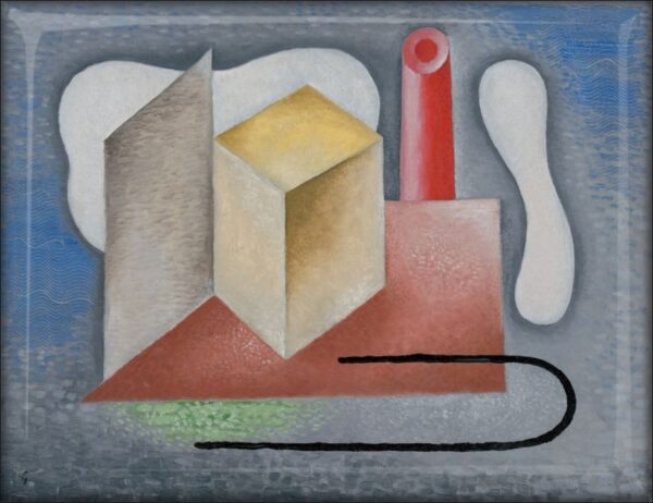 MMikuláš Galanda – Fabryka, 1930 – Magnes żywiczny