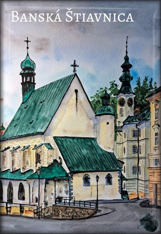 Bańska Szczawnica – Kościół św. Katarzyna I. – Magnes żywiczny