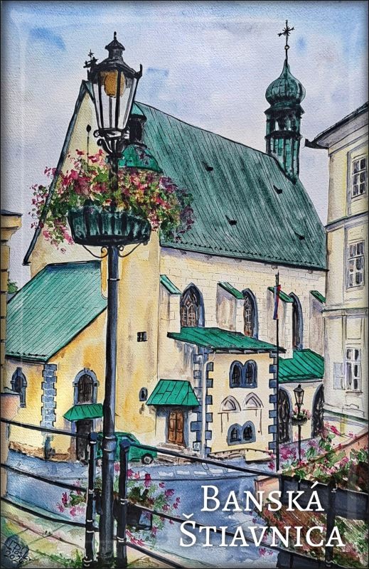 Bańska Szczawnica – Kościół św. Katarzyna II. – Magnes żywiczny