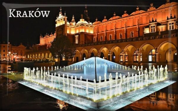Kraków - Rynek Główny – Magnes żywiczny