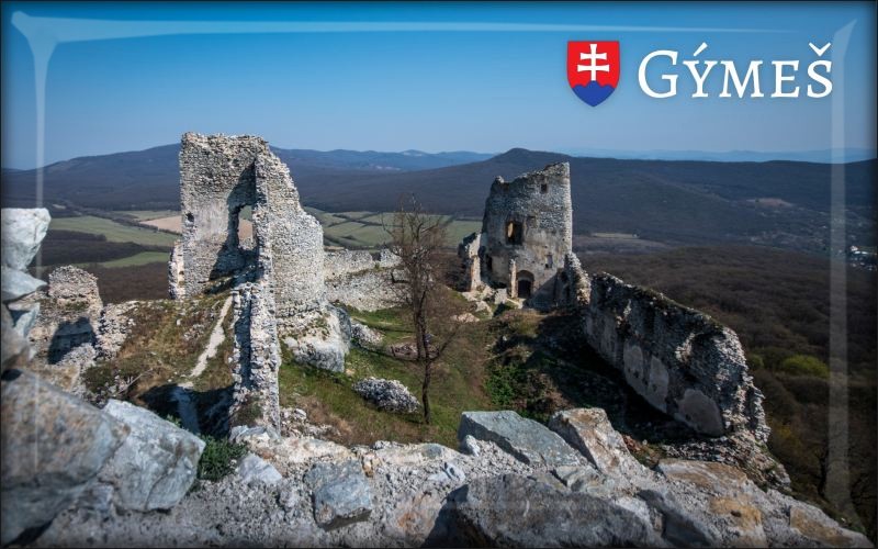 Živicová magnetka - Hrad Gýmeš II.