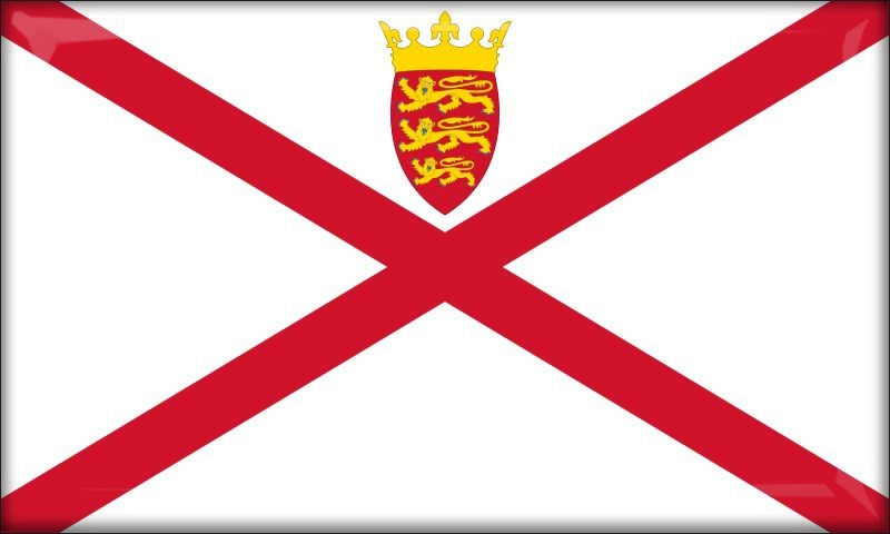 Baliwat Jersey – Flaga – Magnes żywiczny