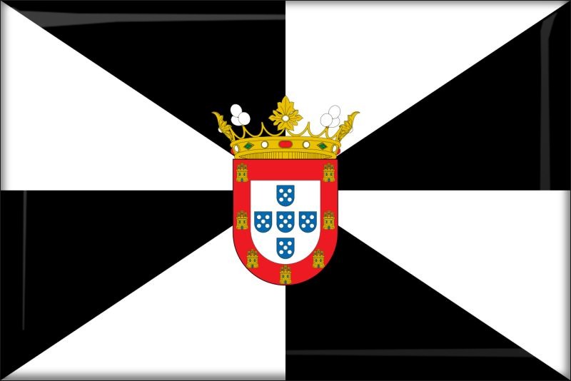 Ceuta – Flaga – Magnes żywiczny