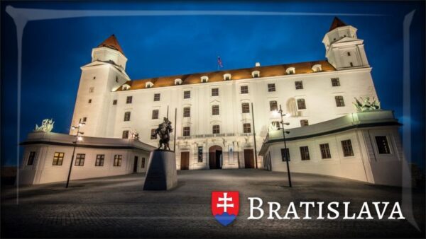 Bratysława - Zamek Bratysławski II. – Magnes żywiczny