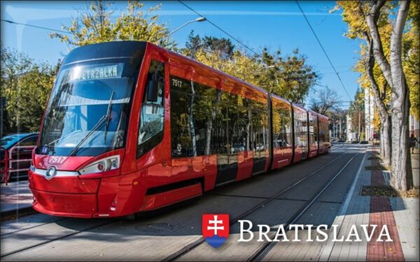 Tramwaj w Bratysławie – Magnes żywiczny
