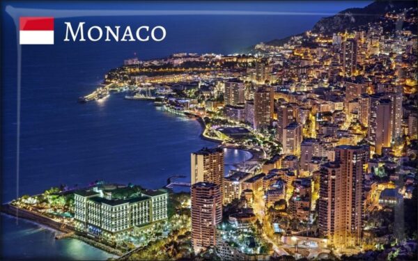 Monako - Monte Carlo – Magnes żywiczny