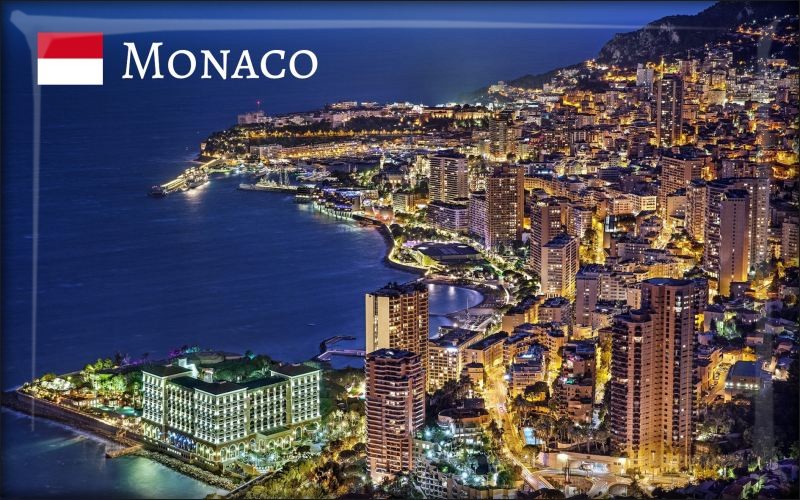 Živicová magnetka - Monako - Monte Carlo