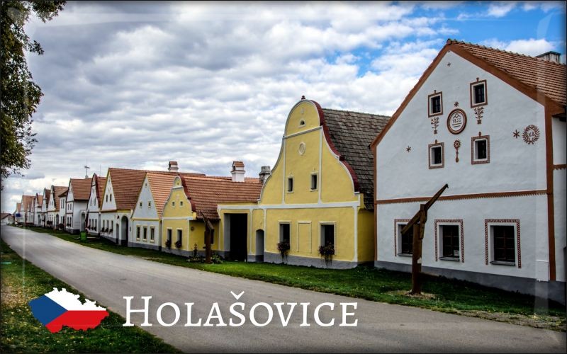 Živicová magnetka - Obec Holašovice