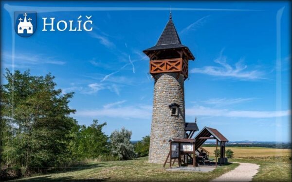 Holíč - Wieża widokowa na grzbiecie – Magnes żywiczny