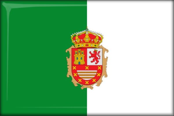 Wyspy Kanaryjskie - Fuerteventura – Flaga – Magnes żywiczny