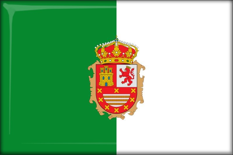 Wyspy Kanaryjskie - Fuerteventura – Flaga – Magnes żywiczny
